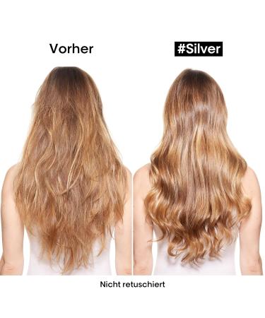 L'Or al Professionnel Anti-Gelbstich Conditioner - Silver Conditioner for White Gray & Bleached Hair | Neutralizing Formula with Ceramids & Babassu Oil - 200 ml - Buy Online on GoSupps.com