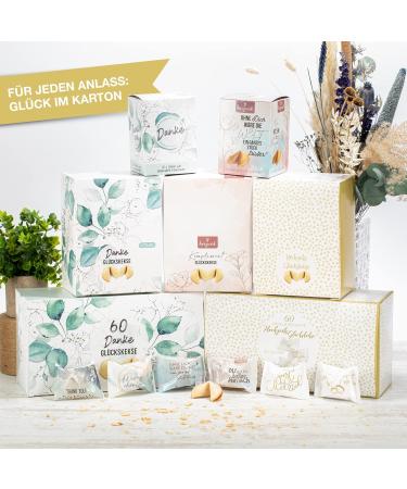 Weddingtree 60 Lucky Biscuits - German Guest Gifts & Wedding Decor - Individually Packaged - Buy Online on GoSupps.com