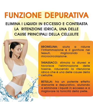 jasa srls Bromelina 5000 GDUg with dandelion natural food supplement with high titration for fluid drainage and cleaning function 120 capsules - Buy Online on GoSupps.com