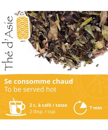  Khla KHLA Organic Liquorice White Tea with Flavoured Liquorice - Loose Metal Box 25 g - Certified Organic Agriculture - Asian Tea - Buy Online on GoSupps.com