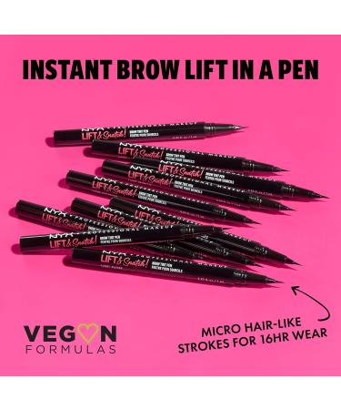 Buy Nyx Professional Makeup Eyebrow Pencil & Lift N Snatch Brow Tint Pen - Waterproof & Transfer-Proof Taupe (2-Pack) - International Shipping Available - Buy Online on GoSupps.com