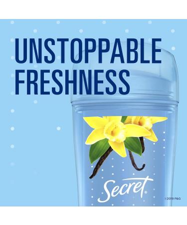 Secret Clear Gel Antiperspirant and Deodorant Vanilla Scent 73 grams Cozy Vanilla 73 g (Pack of 1) - Buy Online on GoSupps.com