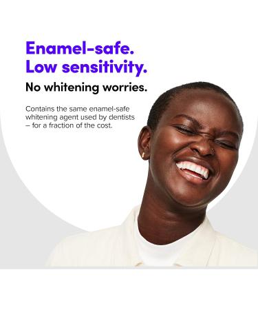 SmileDirectClub Teeth Whitening Kit with LED Light - 9 Gel Pens - Professional Strength Hydrogen Peroxide - Enamel Safe - Up to 9 Shades Whiter - Buy Online on GoSupps.com