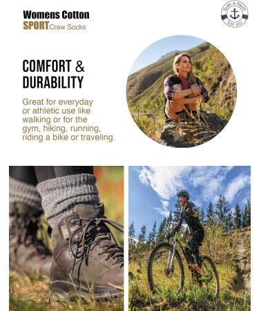 Yacht & Smith Women's Diabetic Neuropathy Edema Socks - 12 Pack White - Buy Online on GoSupps.com
