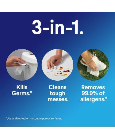Clorox Disinfecting Wipes Flex Pack - 75 Ct Lemon Scent | Pack of 6 - Ideal for International Shipping - Buy Online on GoSupps.com