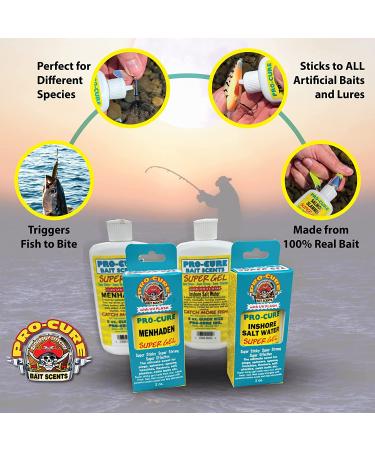 Pro-Cure Trophy Bass Super Gel - 2oz - Buy Online on GoSupps.com