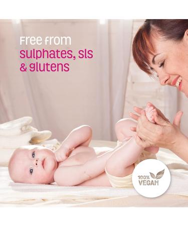 Nature's Baby Organics Soothing Baby Oil - Non-Greasy & Hydrating - 2 Pack 4 oz - Sunflower & Olive Oil - Mandarin Coconut - Buy Online on GoSupps.com