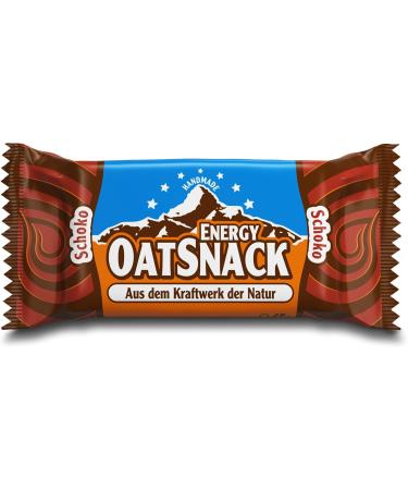 Buy Energy OatSnack - Handmade Natural Chocolate Bars 30 x 65g (1 Pack 1950g) - Ideal Healthy Snack for International Shipping - Buy Online on GoSupps.com