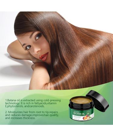 Raw Batana Oil for Hair Growth 100% Pure Unrefined Oil from Honduran Rainforests Dr. Sebi Organic Batana Oil for Prevent Hair Loss Promote Hair Thickness Suitable for Women&Men - Buy Online on GoSupps.com