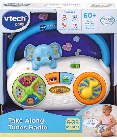 VTech 533303 Baby Take Along Tunes Radio - Multi-Colour Portable Sound for Infants | International Shipping Available - Buy Online on GoSupps.com