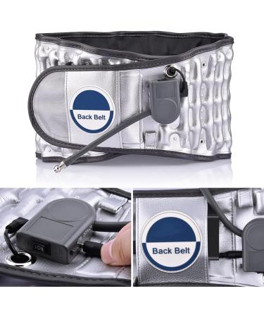 Decompression Back Belt - Portable Lumbar Traction Device for Lower Back Support & Pain Relief | Fits All Sizes - Buy Online on GoSupps.com