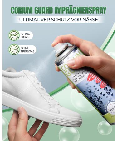 Corium Guard Impregnation Spray for Leather & Textiles - Moisture & Dirt Protection - PFAS-Free - 200 ml - Buy Online on GoSupps.com