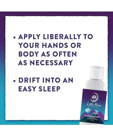 Little Moon Essentials Sleep-Inspiring Hand & Body Lotion 4 oz - Sleep Comes Easy - Buy Online on GoSupps.com