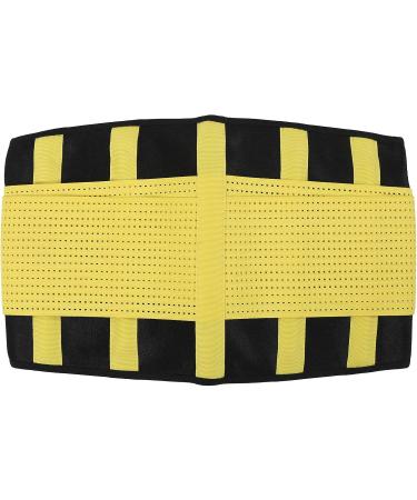 Weikeya Waist Trimmer Belt | Back Support & Posture Correction | Yellow Velcro Fastener - International Shipping Available - Buy Online on GoSupps.com