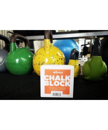 Mantle Chalkblock Climbing Chalk 56g - Ideal for Bouldering Climbing & Gymnastics | Buy 1 or 8 Pack - Buy Online on GoSupps.com
