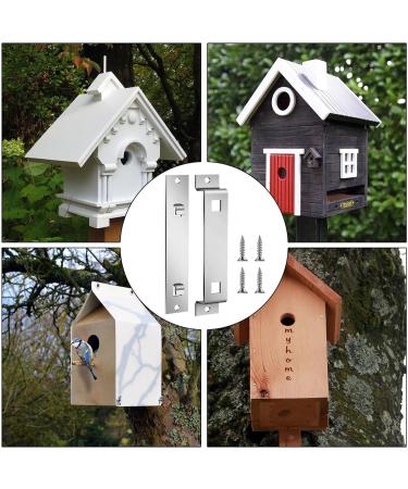 Secure Bird Nesting Box Holder Bird Nest Box Mounting Bracket No Deformation Bird Feeder Outdoor Bird Feeder Tree Accessories for Scenic Place Geteawily R:1 Set - Buy Online on GoSupps.com