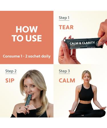 ELVD Calm & Clarity Daily Brain Supplements for Memory and Focus & Mental Clarity No-Pill Fast-Acting Liquid Gel with Ashwagandha L-Theanine & Taurine Vegan Gluten-free Non-Drowsy 15 Gel Pack - Buy Online on GoSupps.com