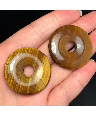 1pcs Natural Tiger Eye Crystal Copper Coin Earth Specimen Reiki can Bring Wealth and Happiness Reiki Stone ERTEYIN - Buy Online on GoSupps.com