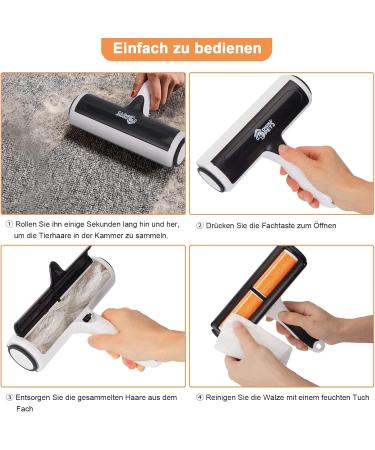 Ownpets Animal Hair Remover Set | Best Dog & Cat Hair Remover for Carpets Sofas Cars & Clothes - Buy Online on GoSupps.com