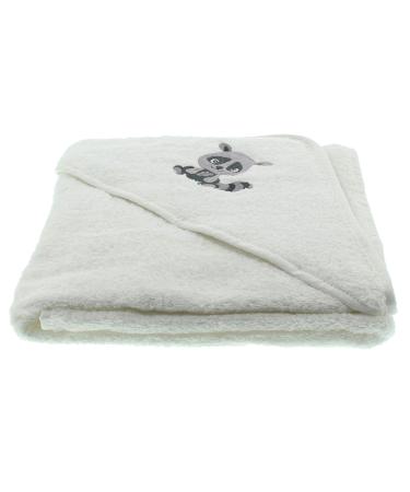 Pippi Unisex Baby Bathrobe (Manufacturer Size: 83X83) White (White 100)