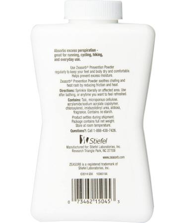 Zeasorb Prevention Super Absorbent Powder 2.5oz Bottle - Foot Care Solution - Buy Online on GoSupps.com