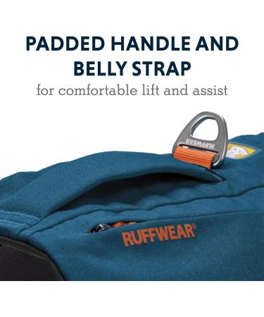 RUFFWEAR Dog Harness with Pockets | Switchbak All-Day Comfort for Large & XL Dogs | Ideal for Daily Use & Short Trips - Blue Moon - Buy Online on GoSupps.com