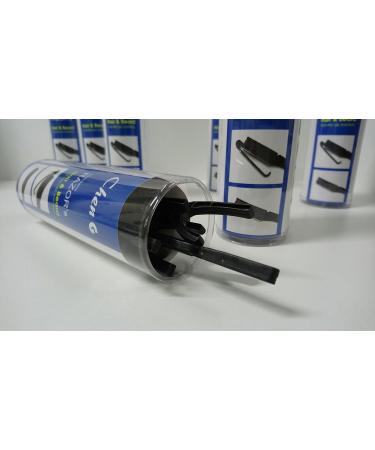 Chen G Professional Disposable Razors for Men - Precise Hair & Beard Shaping (Pack of 10) - Stainless Steel Straight Single-Edge Blade with Safety Lock - Smooth Shave Barber Razor - Buy Online on GoSupps.com