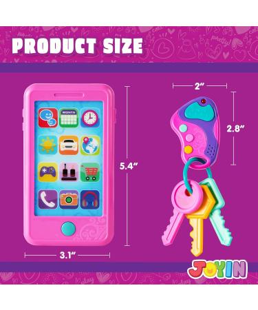 Joyin Rosa Playing Smartphone Key Fob & Credit Card Set - Kids' Cell Phone Toy for Toddlers | Perfect Birthday Gift for Ages 1-5 - Buy Online on GoSupps.com
