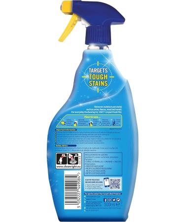 1001 Pet Stain and Odour Remover Tough On Stubborn Stains Gentle On Rugs Upholstery and Carpets Pack of 6 500 ml - Buy Online on GoSupps.com