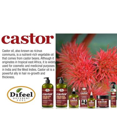 Buy Difeel 3-PC Castor Pro-Growth Hair Growth Set | Shampoo Conditioner & Root Stimulator | Fast International Shipping - Buy Online on GoSupps.com