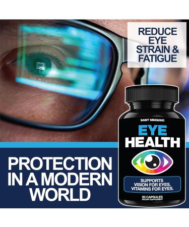 Saint Mingiano Thyroid Support Supplement 120 Capsules - with - Eye Care & Vision Vitamins Supplement 60 Capsules - Buy Online on GoSupps.com