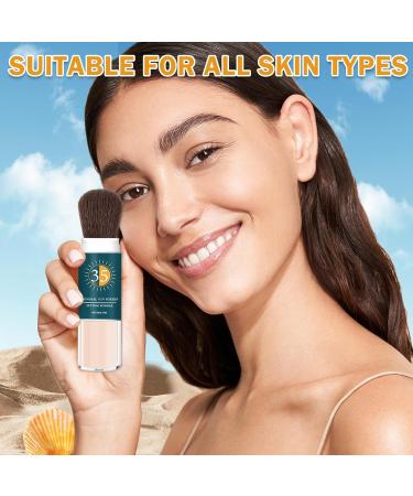 Buy Mineral Sunscreen Powder for Face - Oil Control & Matte Finish - Lightweight Translucent Setting Powder - 01 Translucent | International Shipping - Buy Online on GoSupps.com