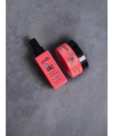 Got2b Vegan Curl and Coil Refresher Hair Cream Infused with Coconut Oil Castor Oil Argan Oil and Shea Butter Curl Enhancing 200ml - Buy Online on GoSupps.com