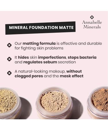 ANNABELLE MINERALS_Natural Light mattifying mineral foundation 10g - Buy Online on GoSupps.com