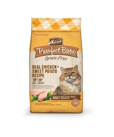 Merrick Purrfect Bistro Grain Free & Healthy Grains Dry Cat Food Grain Free Chicken 12 Pound (Pack of 1)