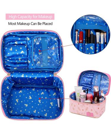 Roffatide Anime Sailor Moon Waterproof Cosmetic Bag - Pink Travel Makeup Organizer for Women - Buy Online on GoSupps.com