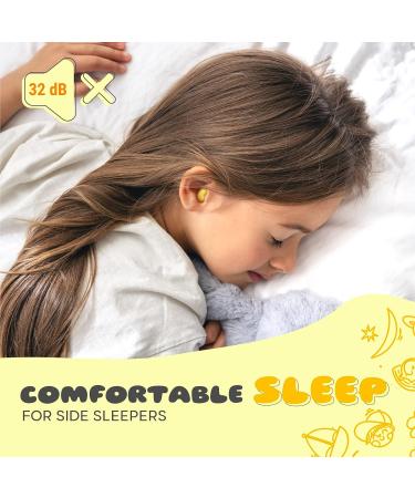 PQ Soft Silicone Ear Plugs - 20 Waterproof Earplugs for Swimming and Sleeping | Noise Reduction and Water Protection | 32 Db Sound Blocking | Yellow (20 Pillows) - Buy Online on GoSupps.com