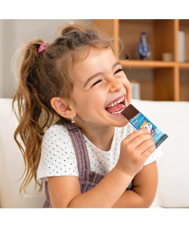  GBCC Moo Free Natural Original Pack of 10 mini milk chocolate bars dairy-free and vegan 20g - Buy Online on GoSupps.com