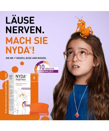 NYDA Set | Fast & Effective Lice Remedy 2x50ml with Magnifying Glass - International Shipping Available - Buy Online on GoSupps.com