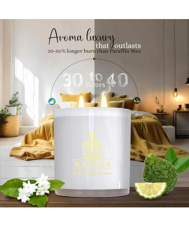 Luxury Scented Soy Candles | Eco-Friendly Aromatherapy & Relaxation | Handcrafted Fragrance Candles for Meditation - Buy Online on GoSupps.com