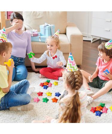 HyDren 100-Piece Motivational Star Stress Balls - Colorful Foam Ball with Quotes for Anxiety Relief & Hand Exercise - Ideal for Parties, School Carnivals & Rewards - Buy Online on GoSupps.com