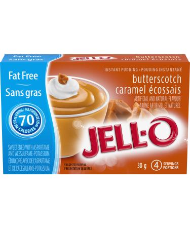Jell-O Fat Free Butterscotch Instant Pudding Mix