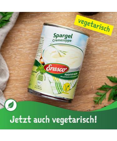 Erasco Asparagus Cream Soup - Pack of 3 (3 x 390 ml) | International Shipping Available - Buy Online on GoSupps.com