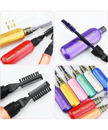 Temporary Hair Colour Hair Chalks for Girls 8 Coloured Hairspray Hair Dye Comb Temporary Hair Colour Washable for Kids Men and Woman Birthday Makeup Halloween Christmas Cosplay Party - Buy Online on GoSupps.com