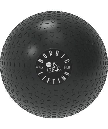 Nordic Lifting Heavy Slamball - Grippy Fitness Weights Ball for Core Training 8.0 Pounds