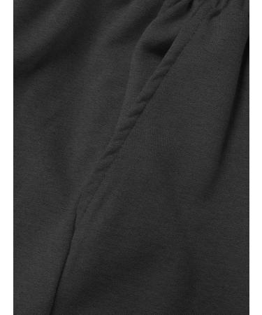 Women's French Terry Jogger Sweatpants with Pockets - Charcoal - Buy Online on GoSupps.com