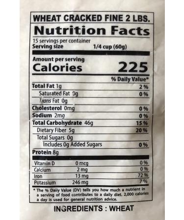 Swad Fine Cracked Wheat - 2 Pound Pack - Great Bazaar Quality - Buy Online on GoSupps.com