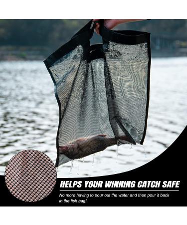 Goture Tournament Fishing Bag Bass WeighÂ inÂ Bag with Built-in 18inch Fish Ruler 2 in 1 Kit  Removable Inner Mesh Tournament Fish Bags 25.6x22inch Heavy Duty Weigh In Bag for Bass Fishing C:Fishing Weigh-in Bag - Buy Online on GoSupps.com