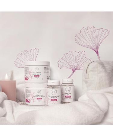 Mature Skin & Hydration - Hyaluronic Acid - Combined with Collagen + Vitamin C + Vitamin E - 90 Capsules - 3 Months - Belle & Organic Food Supplement - Made in France - Buy Online on GoSupps.com