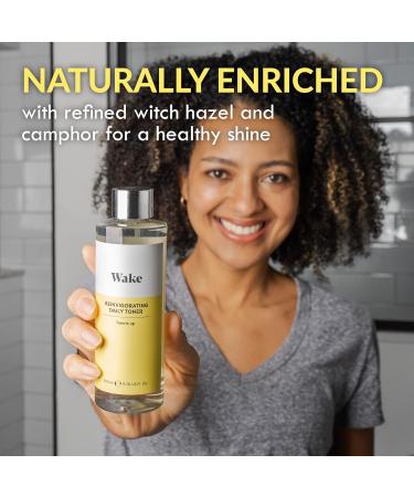 Wake Skincare Reinvigorating Daily Toner with Witch Hazel and Allantoin -Toner for Face - Toner for Oily Skin - Hydrating Toner - 200ml - Buy Online on GoSupps.com
